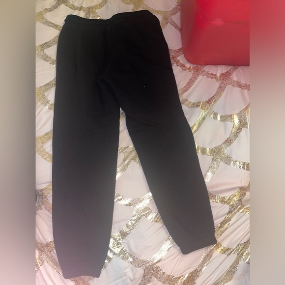 black jogger sweat pants - Picture 3 of 6